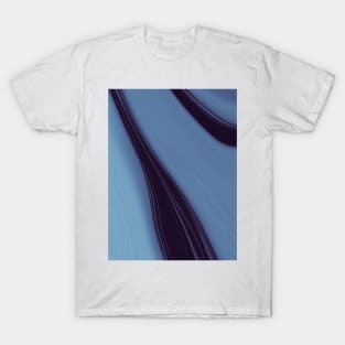 Creamy Blue Marble T-Shirt